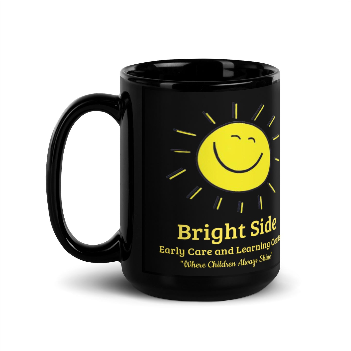 Black Glossy Mug