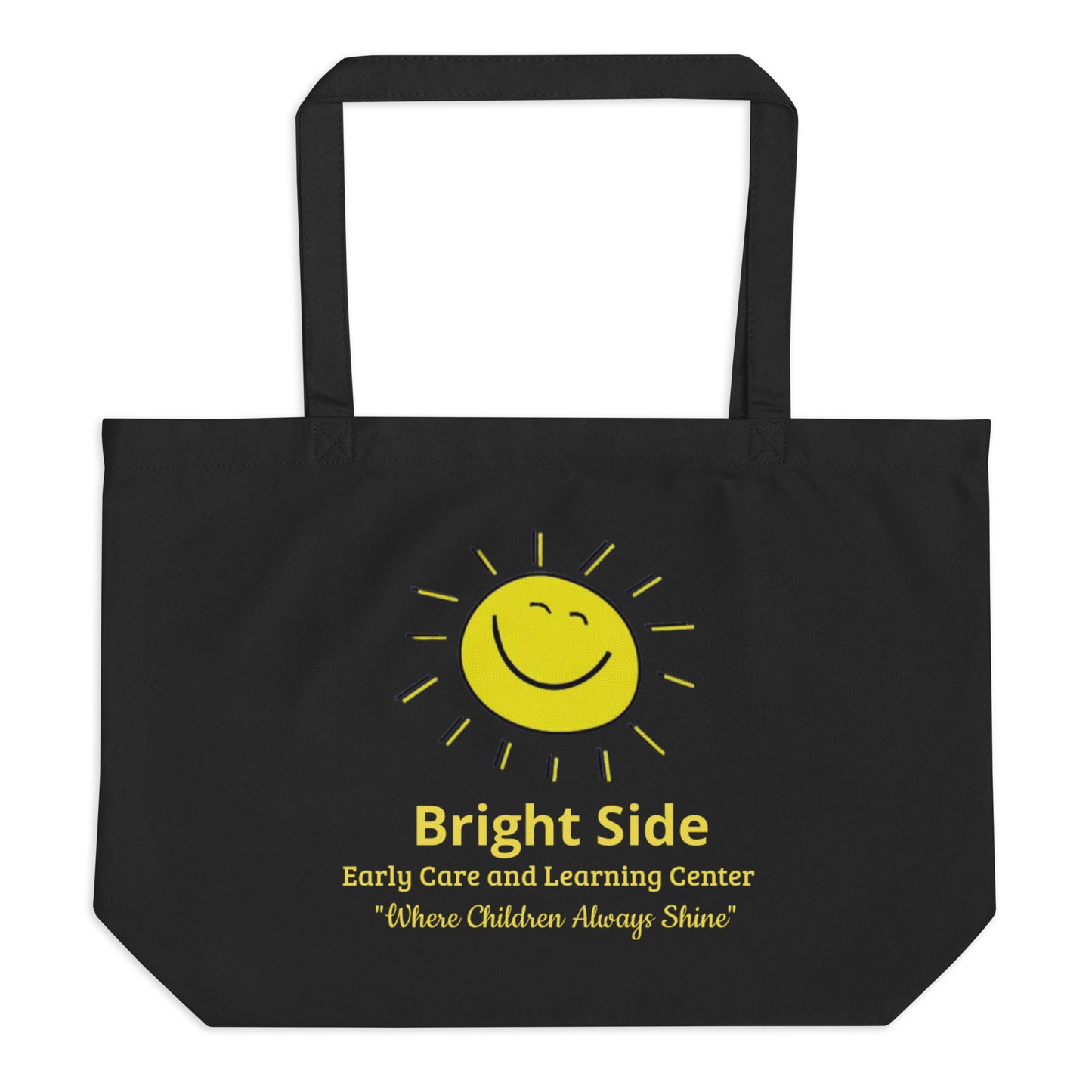 Large organic tote bag