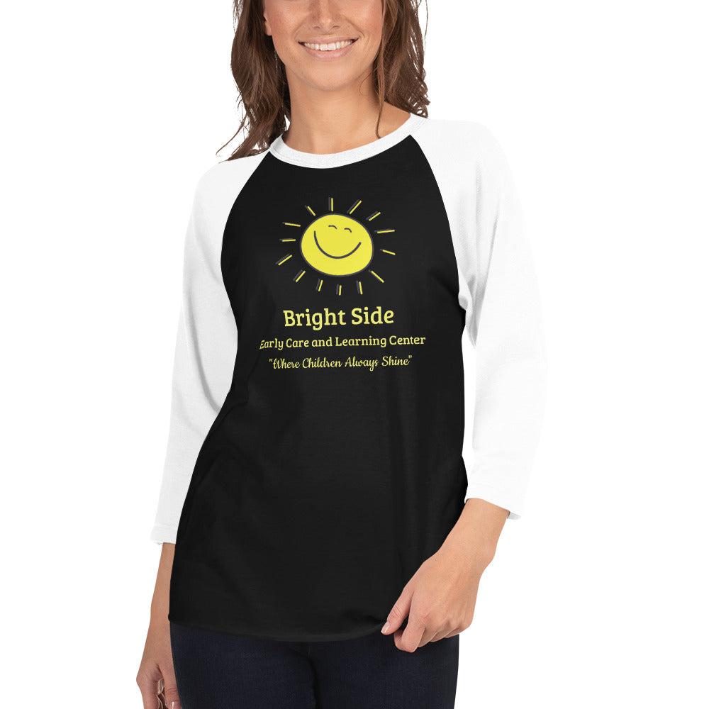 3/4 sleeve raglan shirt