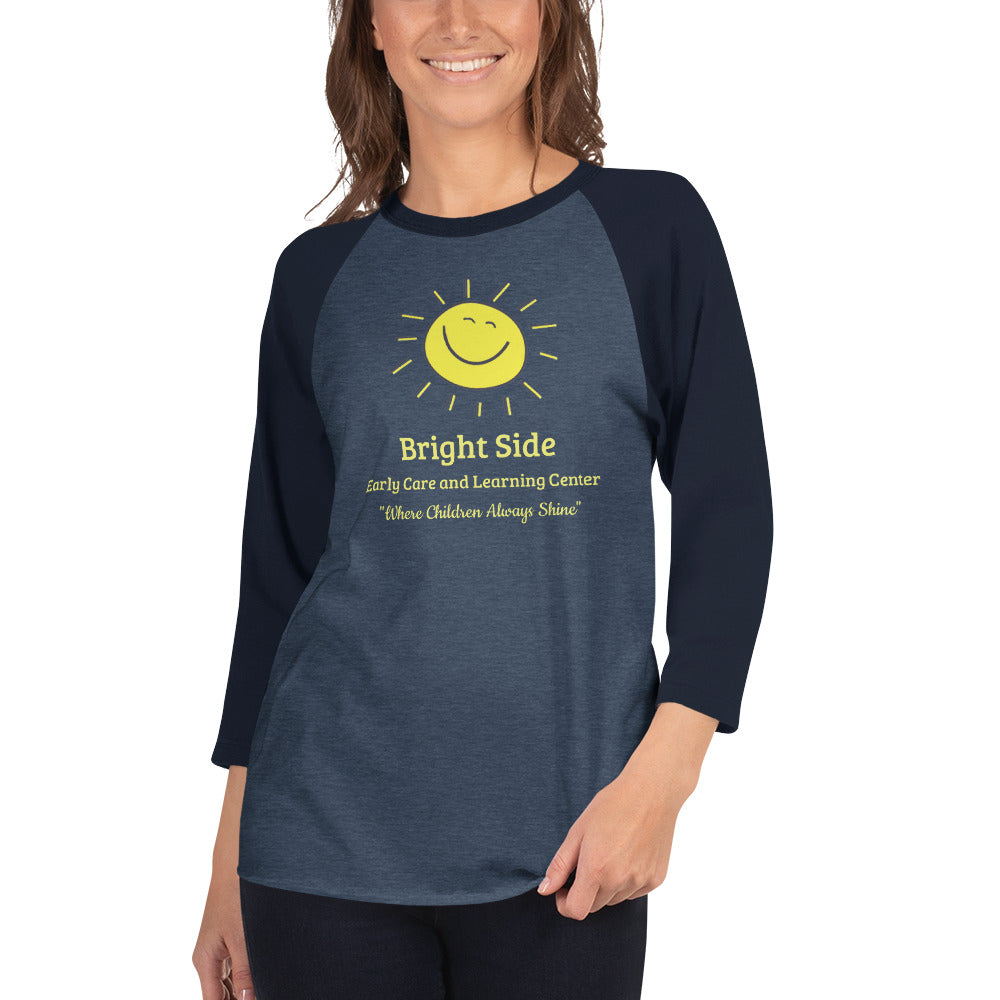 3/4 sleeve raglan shirt