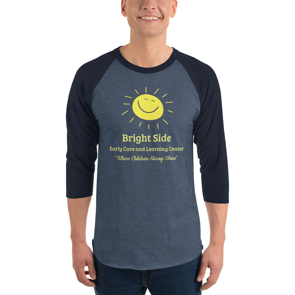 3/4 sleeve raglan shirt
