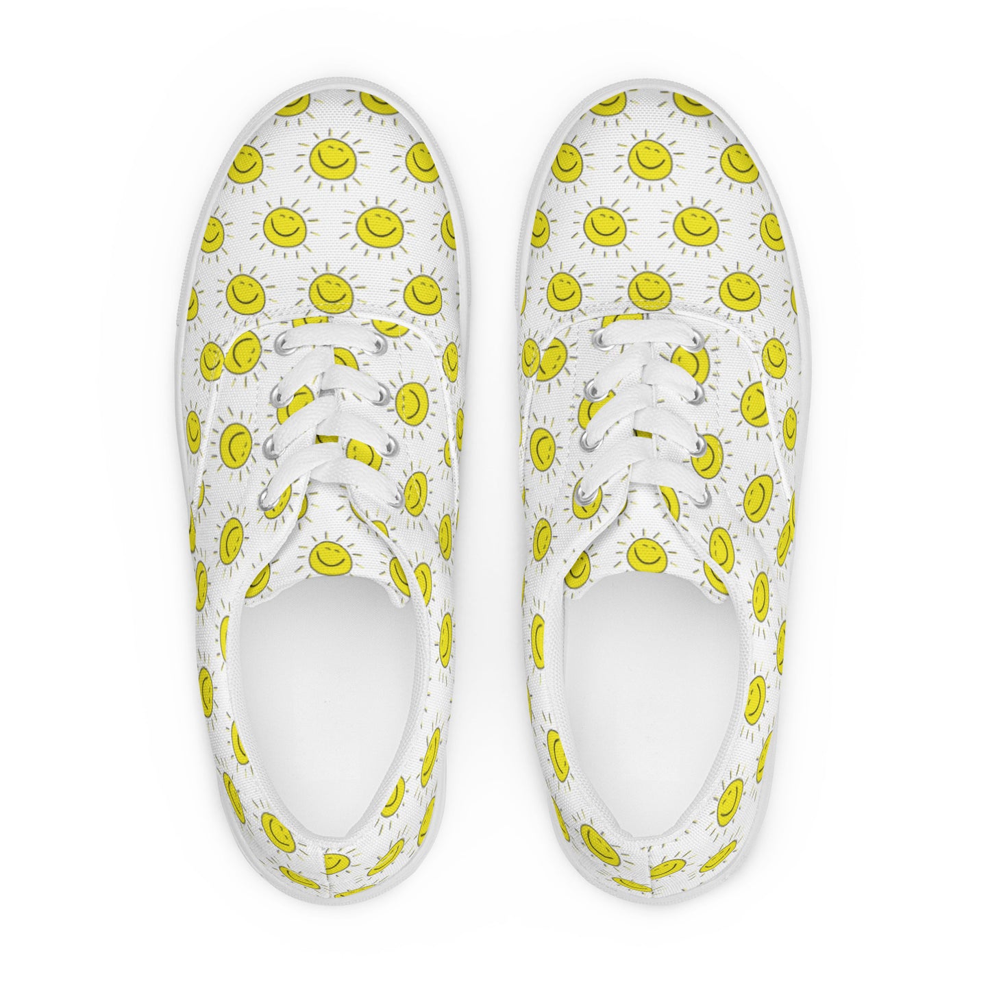 Women’s lace-up canvas shoes