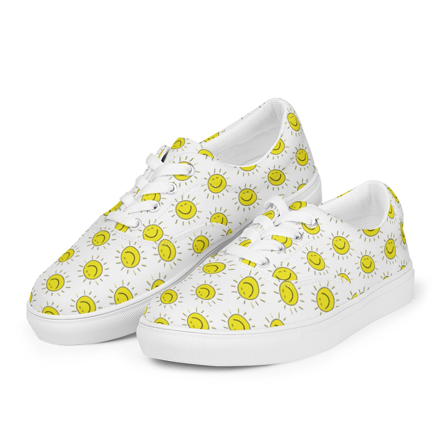 Women’s lace-up canvas shoes