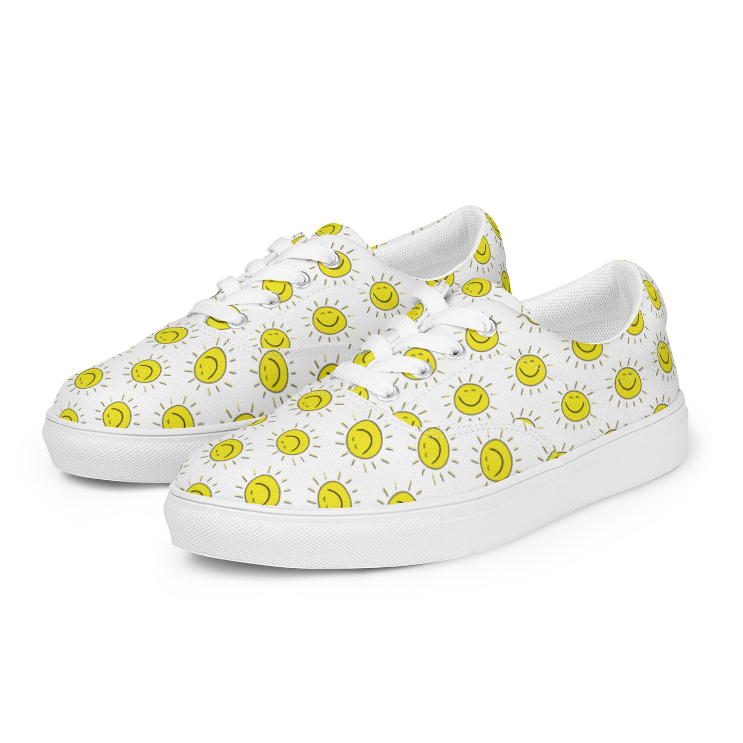 Women’s lace-up canvas shoes